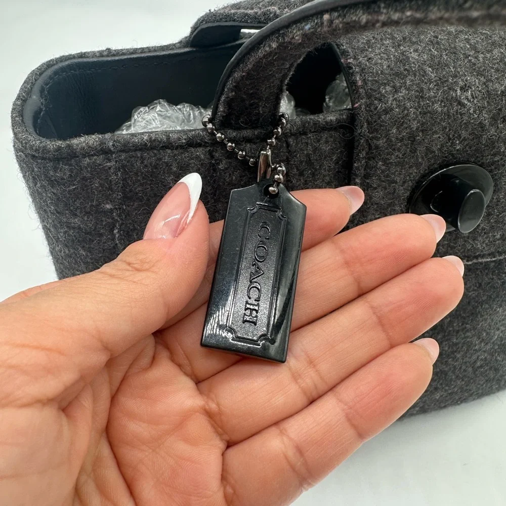 Coach • 8189 Wool Mini Tote - Picture 10 of 14